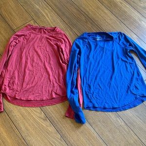 Oiselle Flyout Long Sleeve Tops - Size 8